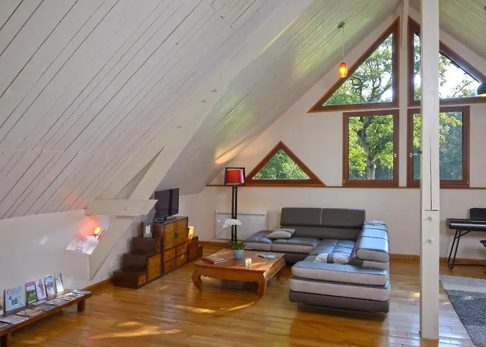 شقة Le Loft Moderne Et Chaleureux Avec Vue Verdoyante Soucelles